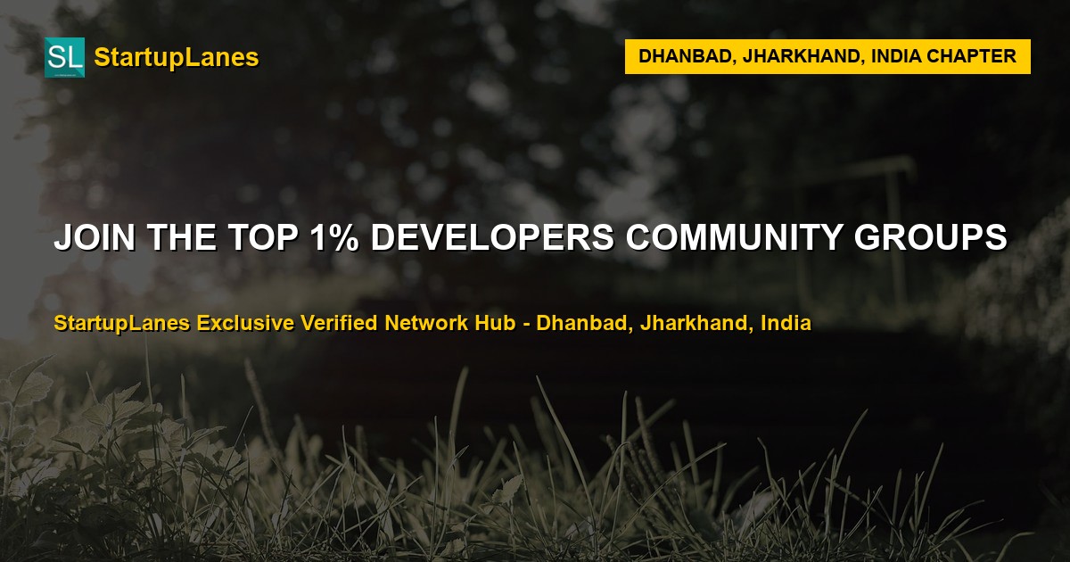 Developers WhatsApp Groups in Dhanbad