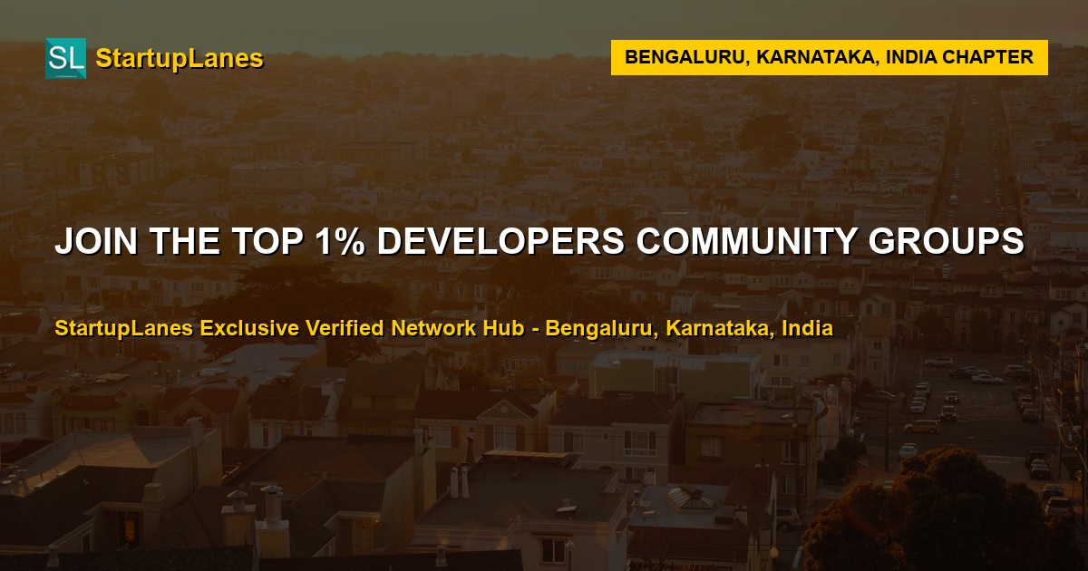 Developers WhatsApp Groups in Bengaluru