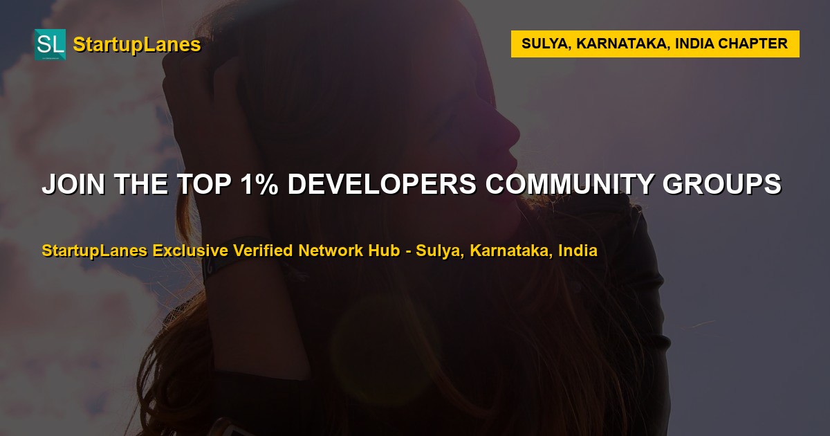 Developers WhatsApp Groups in Sulya