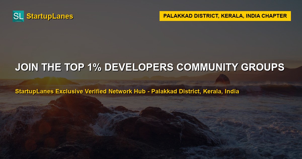 Developers WhatsApp Groups in Palakkad District