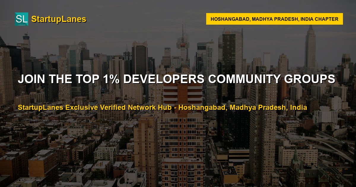 Developers WhatsApp Groups in Hoshangabad