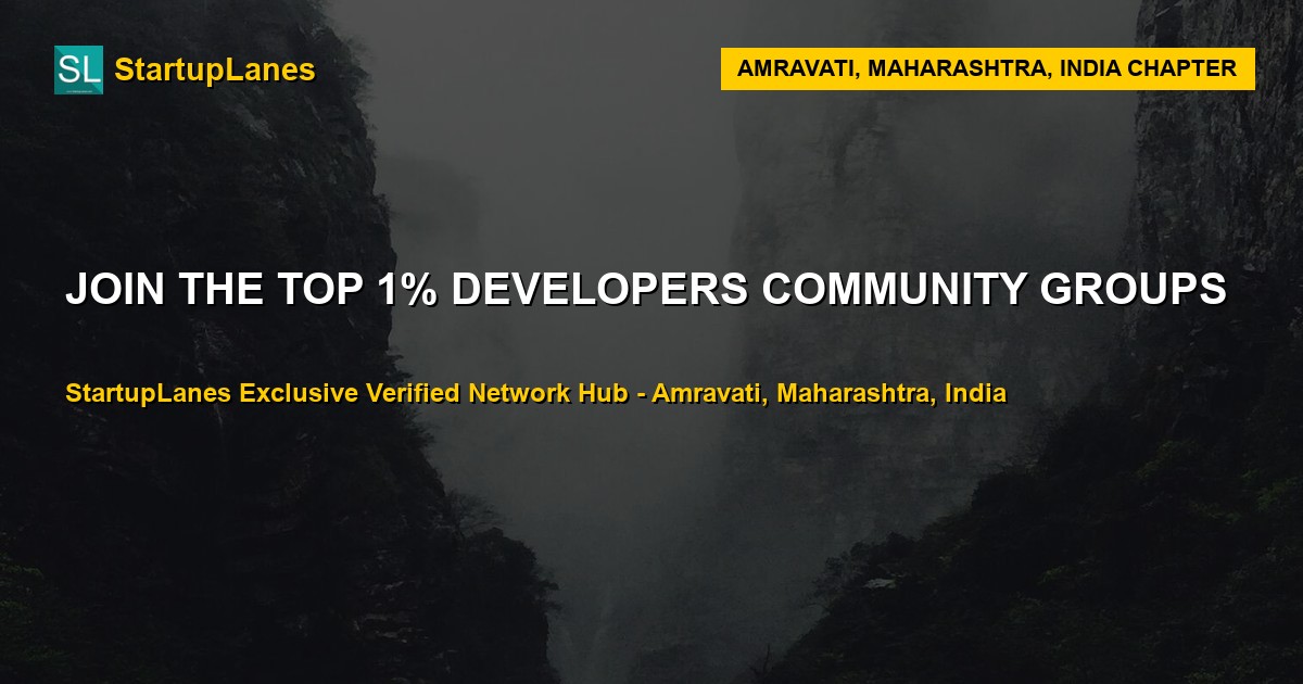 Developers WhatsApp Groups in Amravati