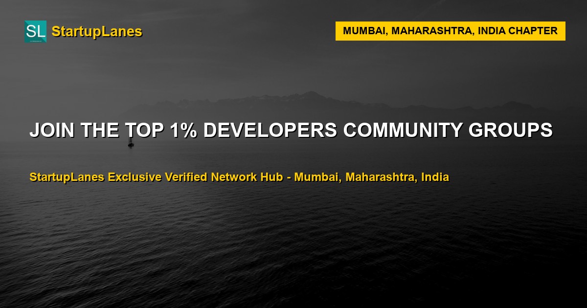 Developers WhatsApp Groups in Mumbai
