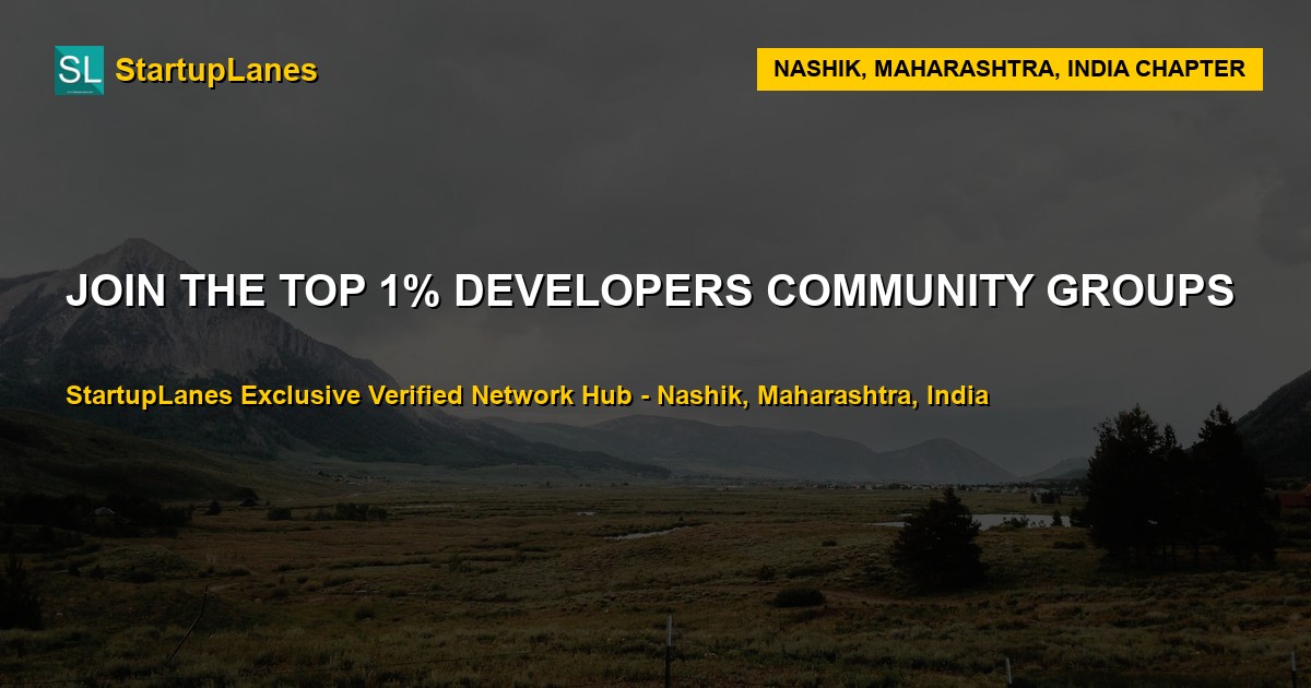 Developers WhatsApp Groups in Nashik
