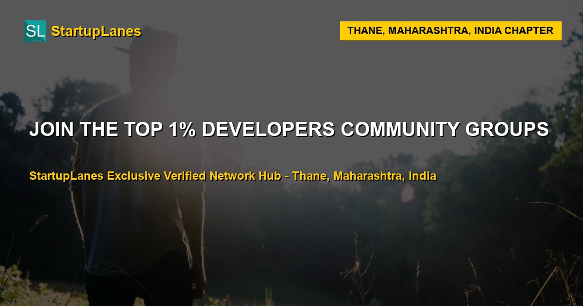 Developers WhatsApp Groups in Thane