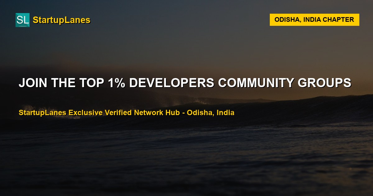 Developers WhatsApp Groups in Odisha