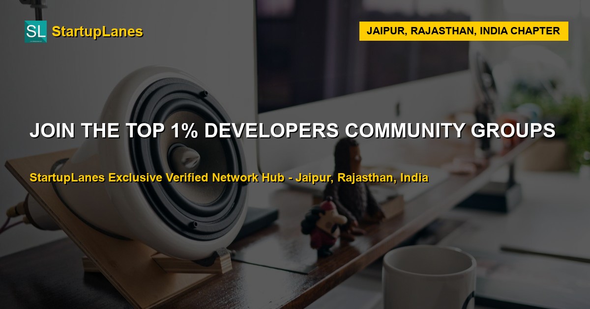 Developers WhatsApp Groups in Jaipur