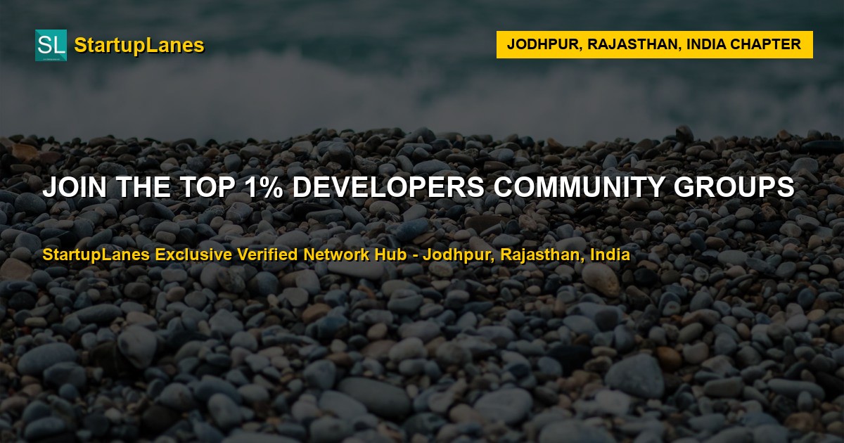 Developers WhatsApp Groups in Jodhpur