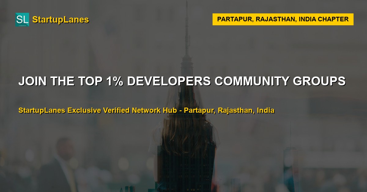Developers WhatsApp Groups in Partapur