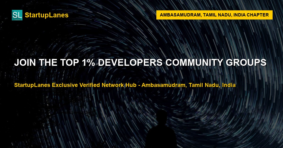 Developers WhatsApp Groups in Ambasamudram