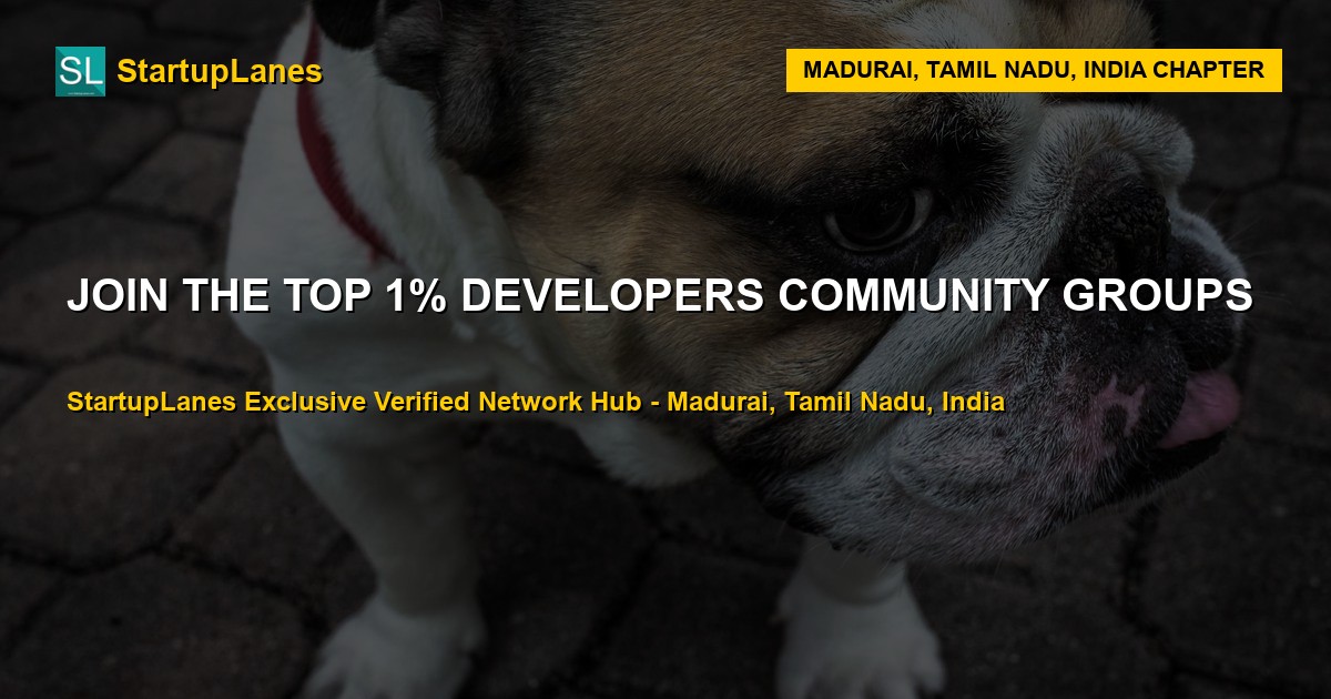 Developers WhatsApp Groups in Madurai