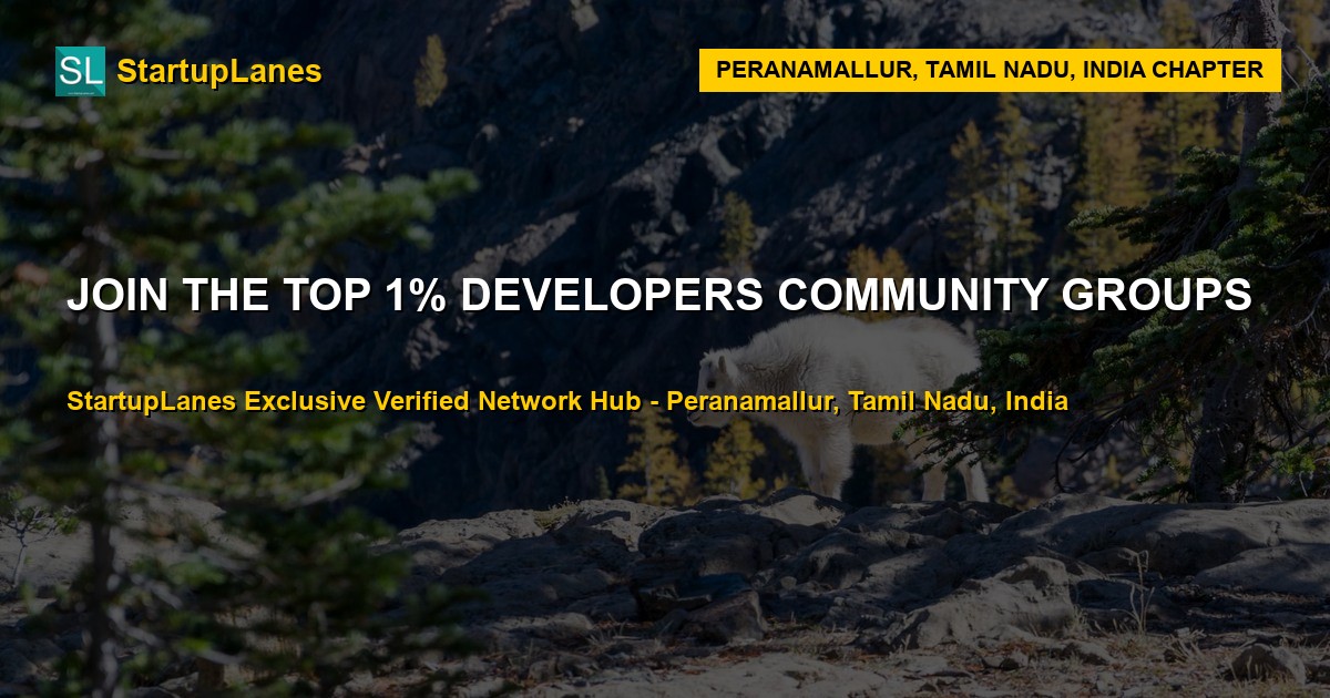 Developers WhatsApp Groups in Peranamallur