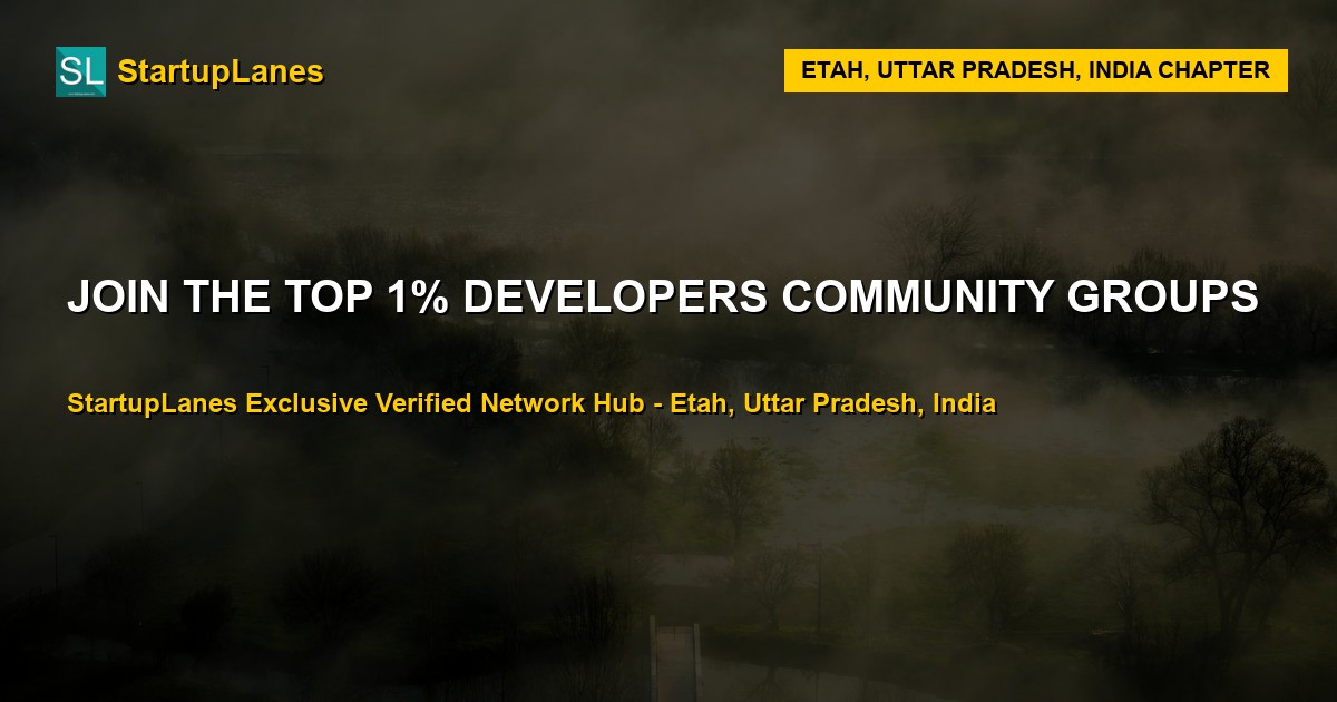 Developers WhatsApp Groups in Etah