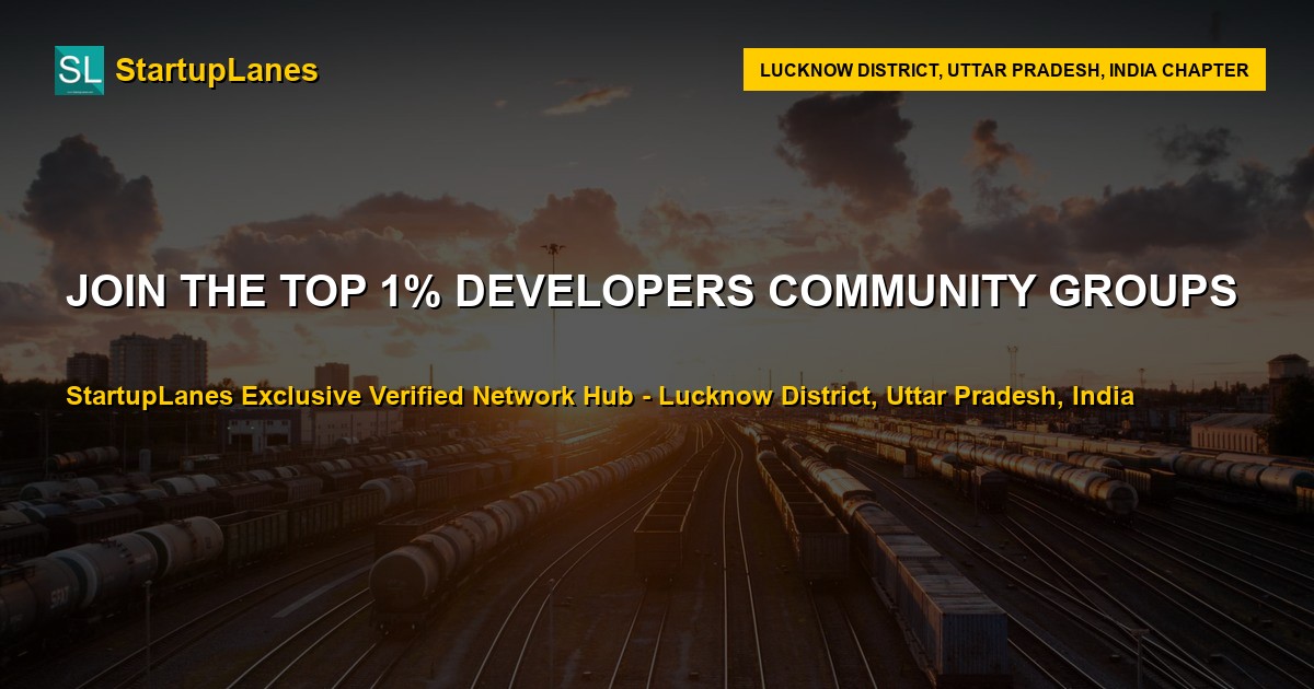 Developers WhatsApp Groups in Lucknow District