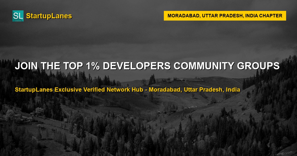 Developers WhatsApp Groups in Moradabad
