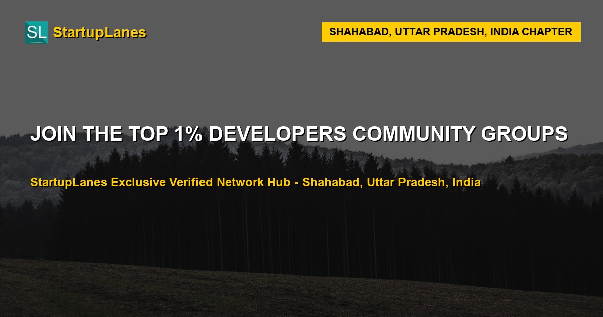 Developers WhatsApp Groups in Shahabad