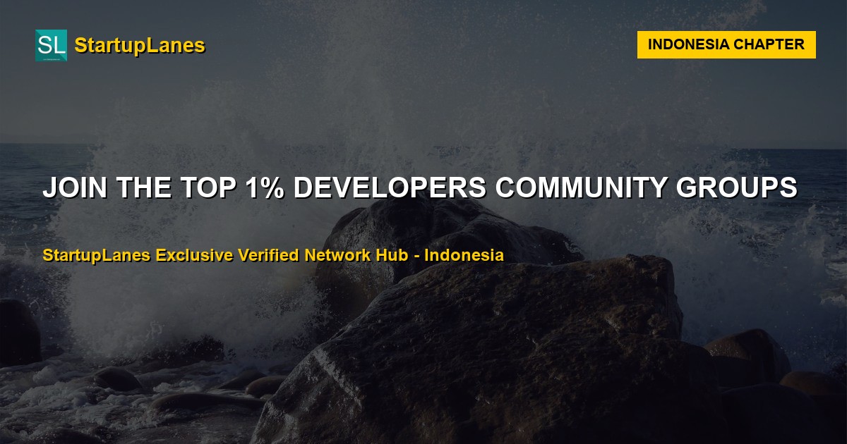 Developers WhatsApp Groups in Indonesia