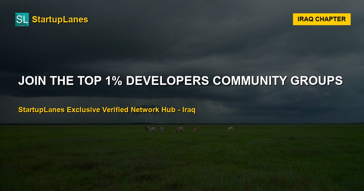 Developers WhatsApp Groups in Iraq