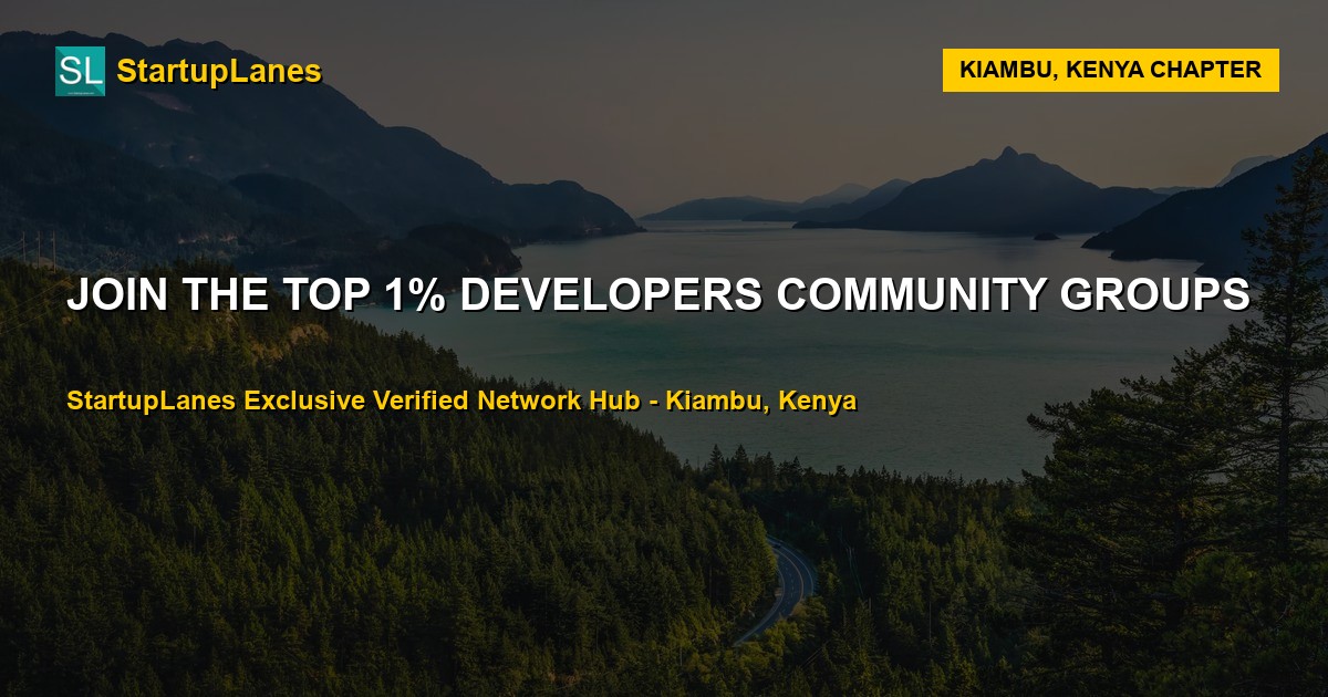 Developers WhatsApp Groups in Kiambu