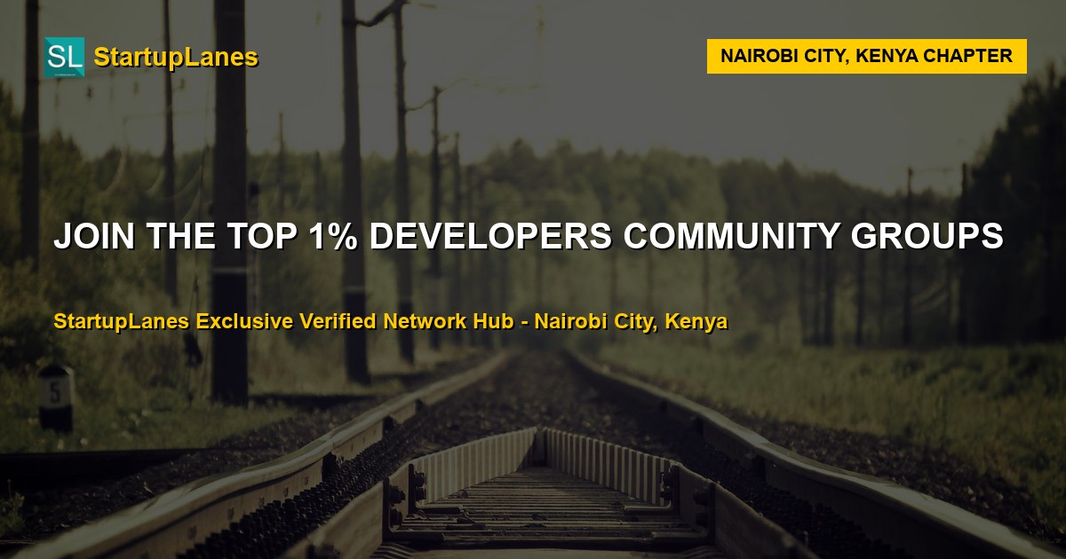 Developers WhatsApp Groups in Nairobi City