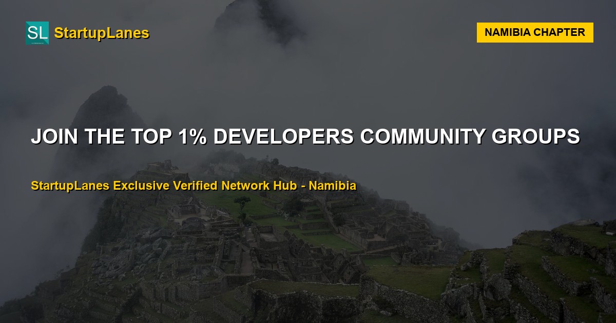 Developers WhatsApp Groups in Namibia