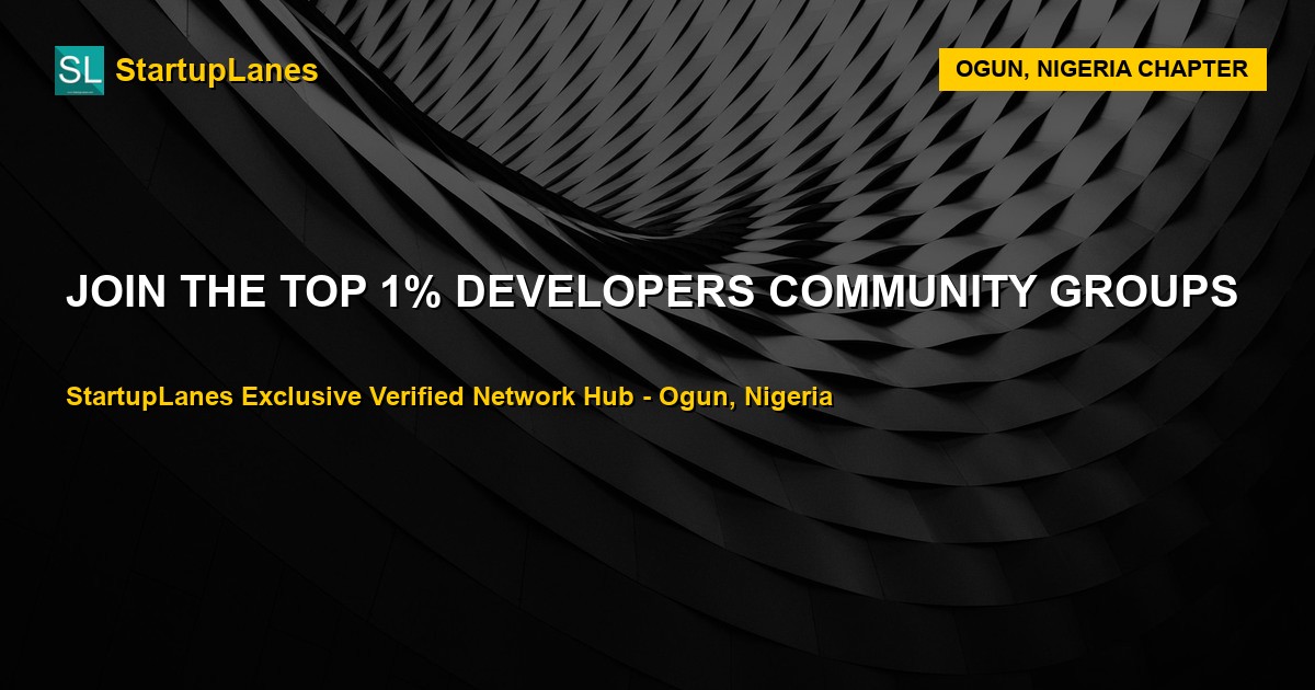 Developers WhatsApp Groups in Ogun