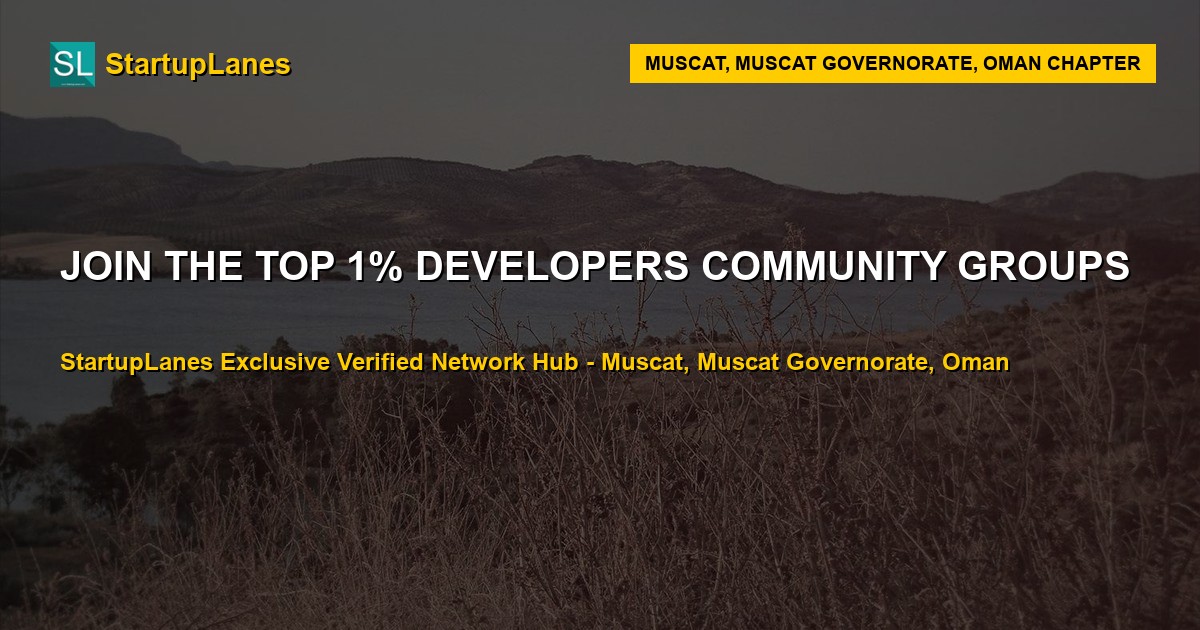 Developers WhatsApp Groups in Muscat
