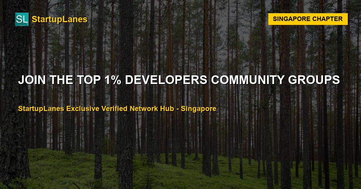 Developers WhatsApp Groups in Singapore