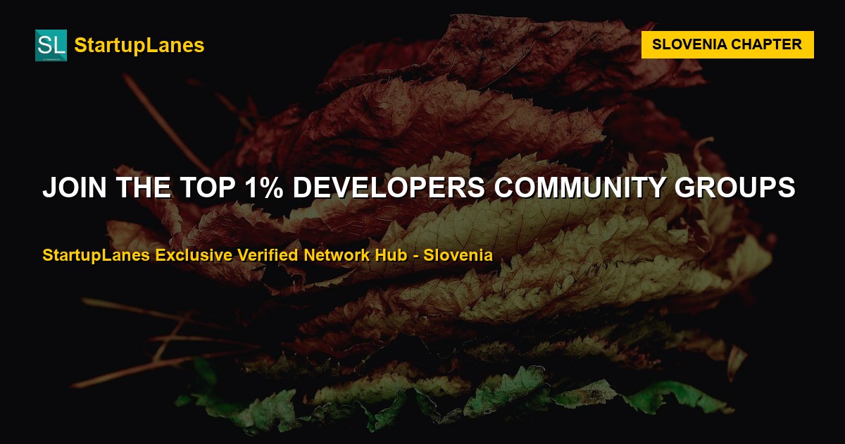 Developers WhatsApp Groups in Slovenia