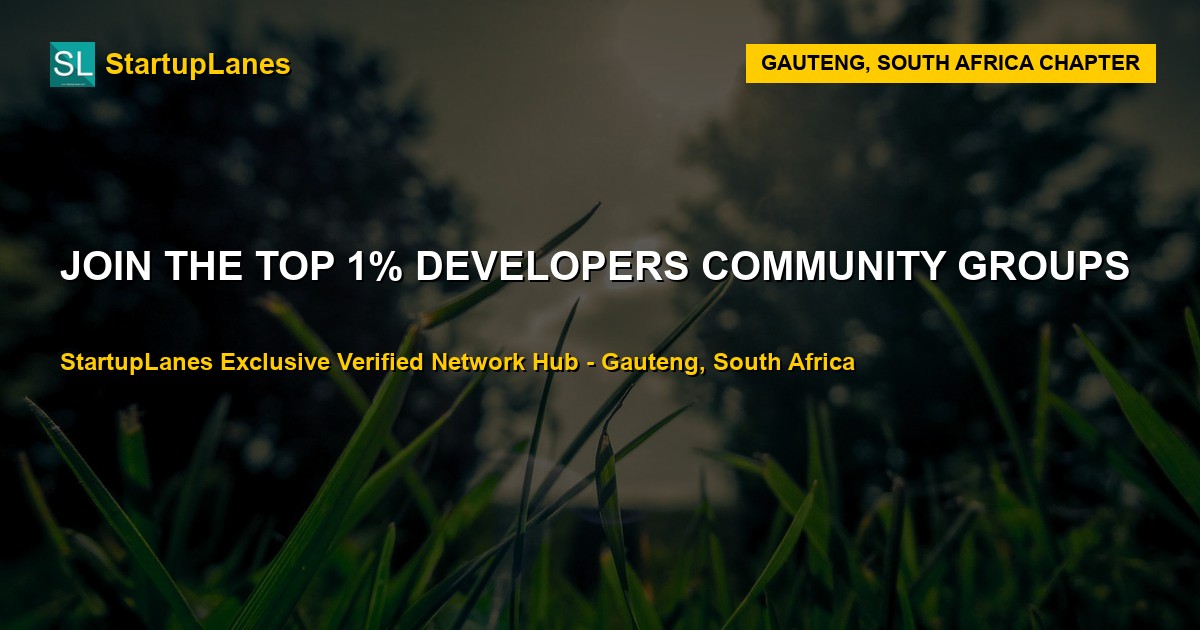 Developers WhatsApp Groups in Gauteng