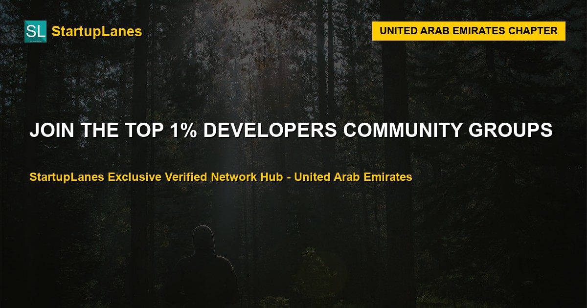Developers WhatsApp Groups in United Arab Emirates