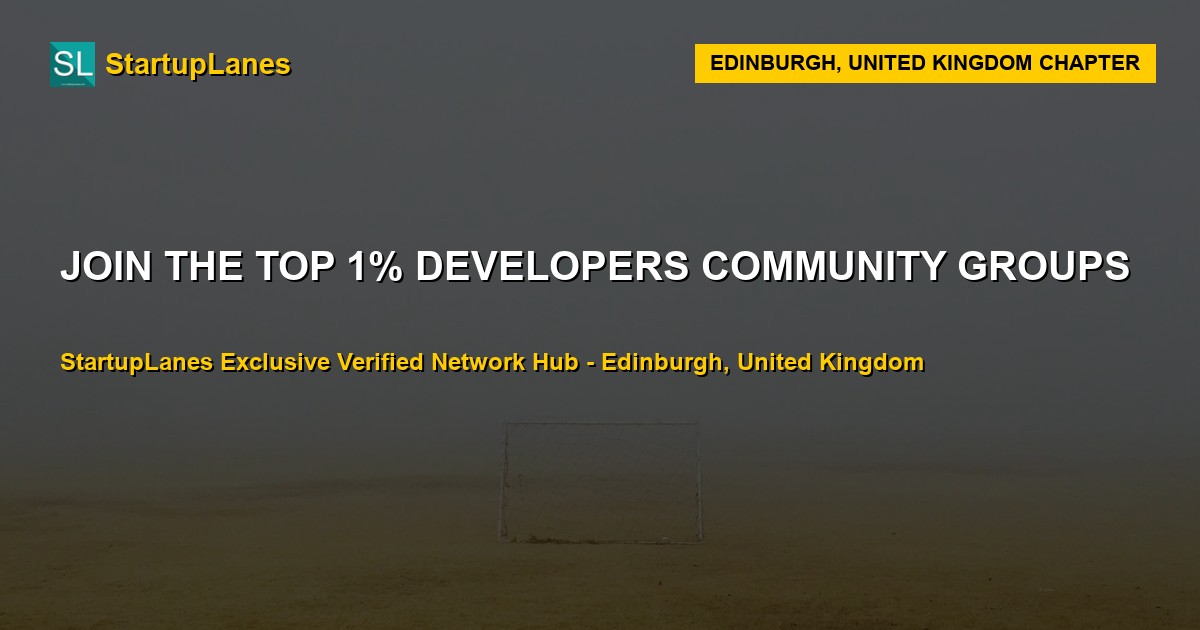 Developers WhatsApp Groups in Edinburgh