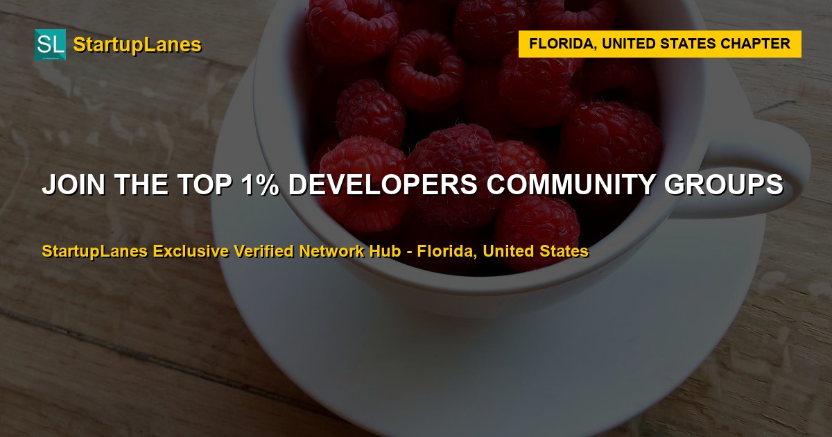 Developers WhatsApp Groups in Florida