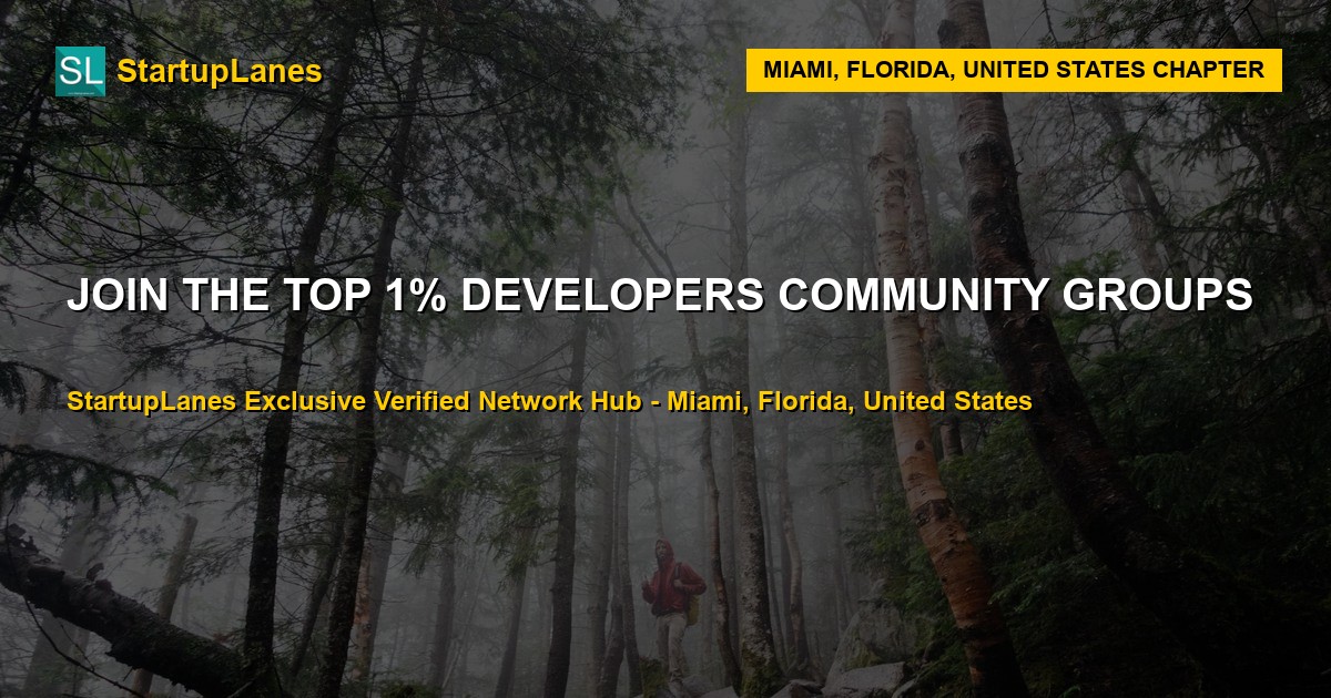 Developers WhatsApp Groups in Miami