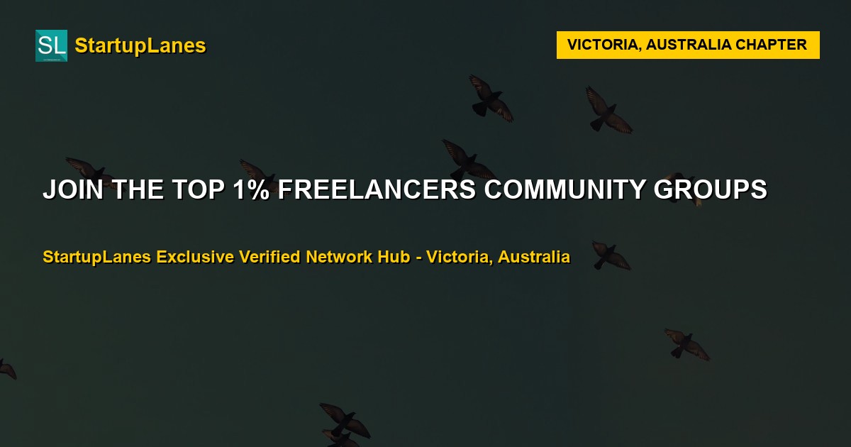 Freelancers WhatsApp Groups in Victoria