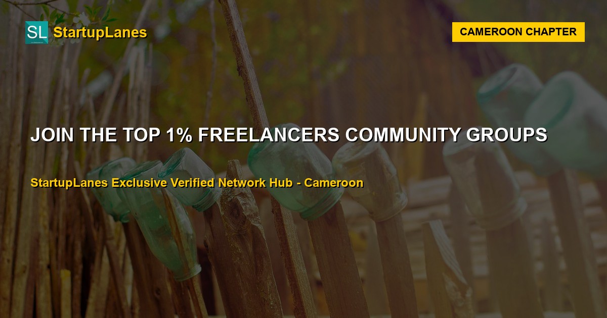 Freelancers WhatsApp Groups in Cameroon