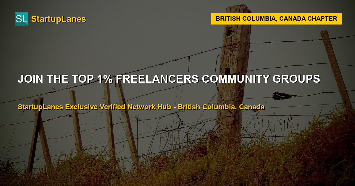 Freelancers WhatsApp Groups in British Columbia