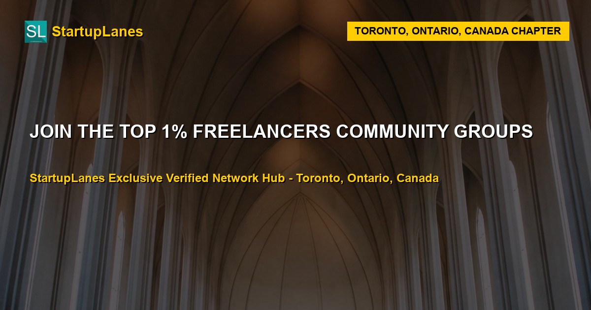 Freelancers WhatsApp Groups in Toronto