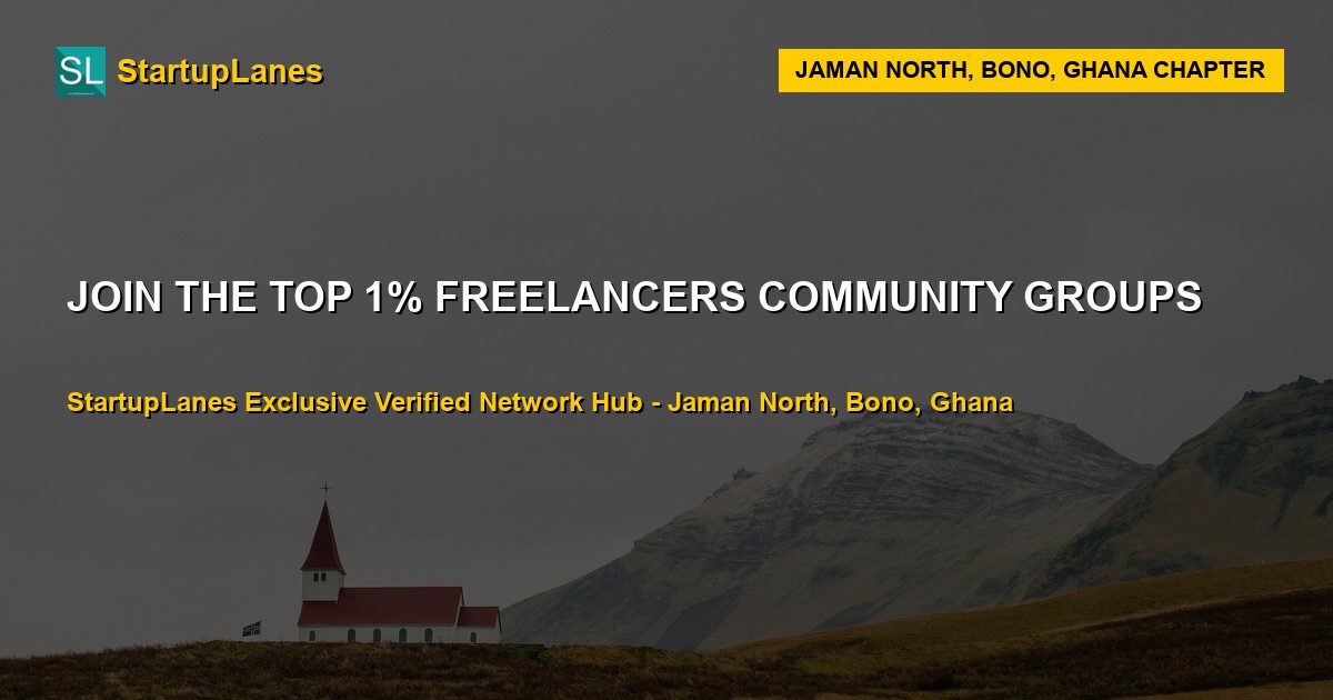 Freelancers WhatsApp Groups in Jaman North