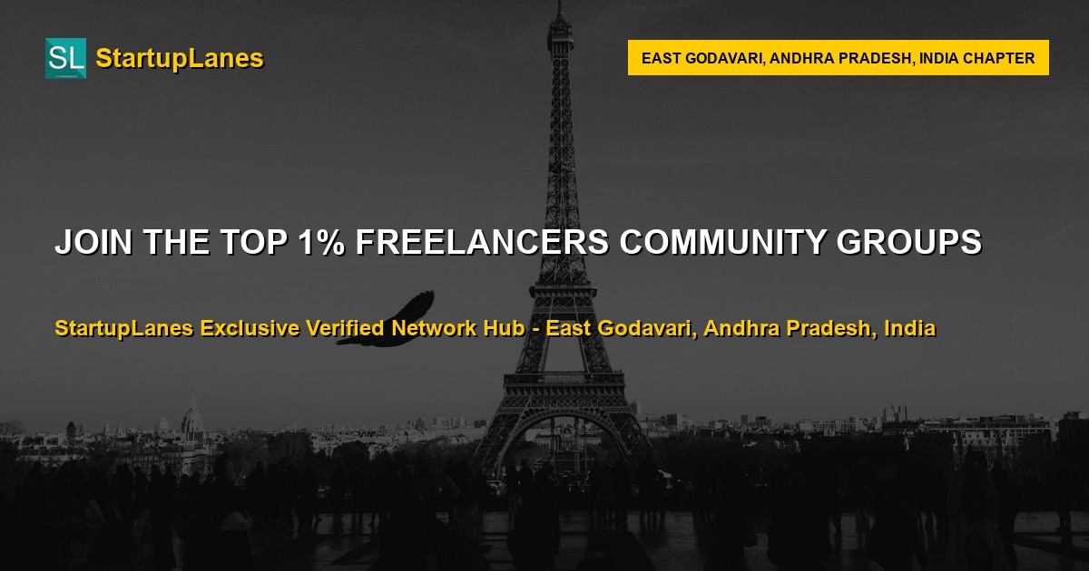 Freelancers WhatsApp Groups in East Godavari