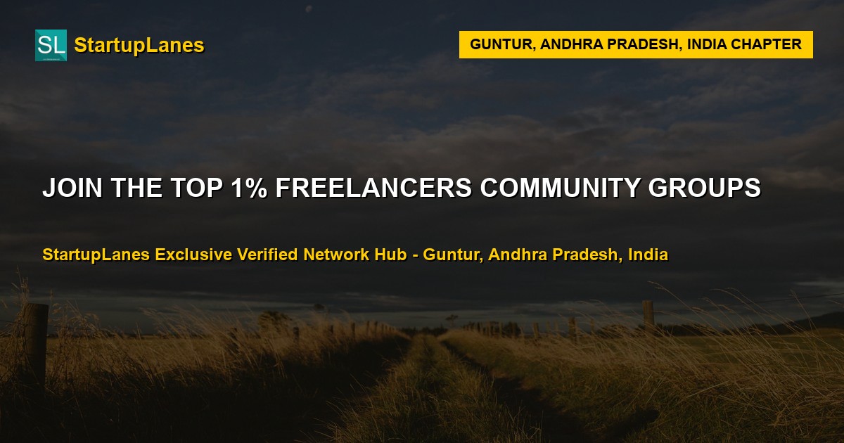Freelancers WhatsApp Groups in Guntur