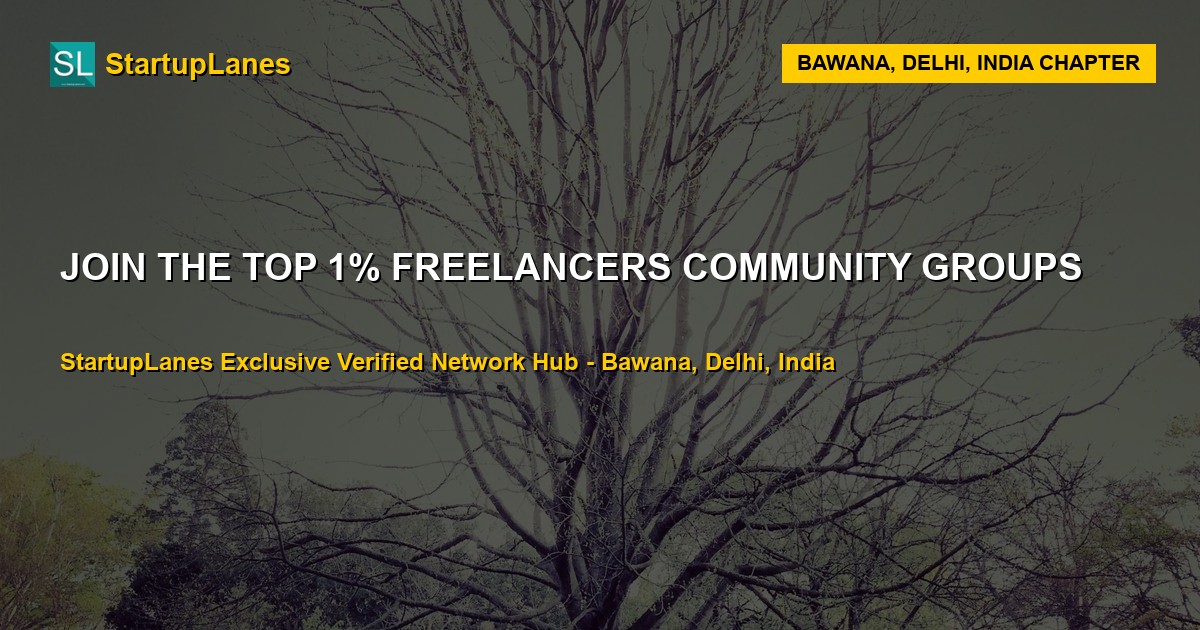 Freelancers WhatsApp Groups in Bawana