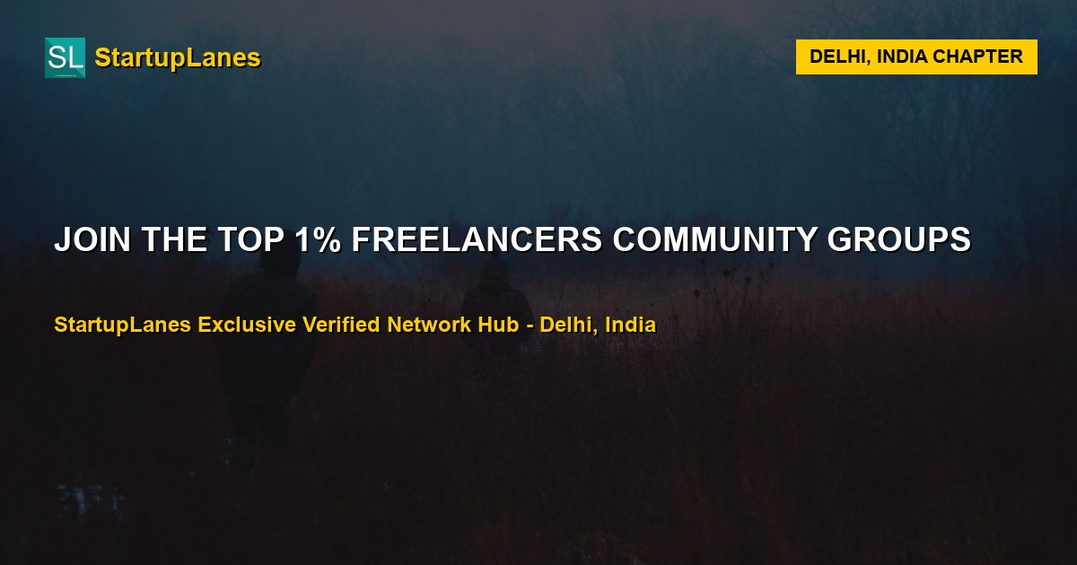 Freelancers WhatsApp Groups in Delhi
