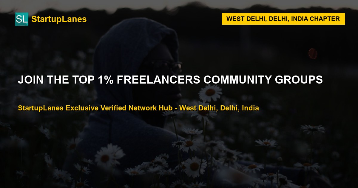 Freelancers WhatsApp Groups in West Delhi