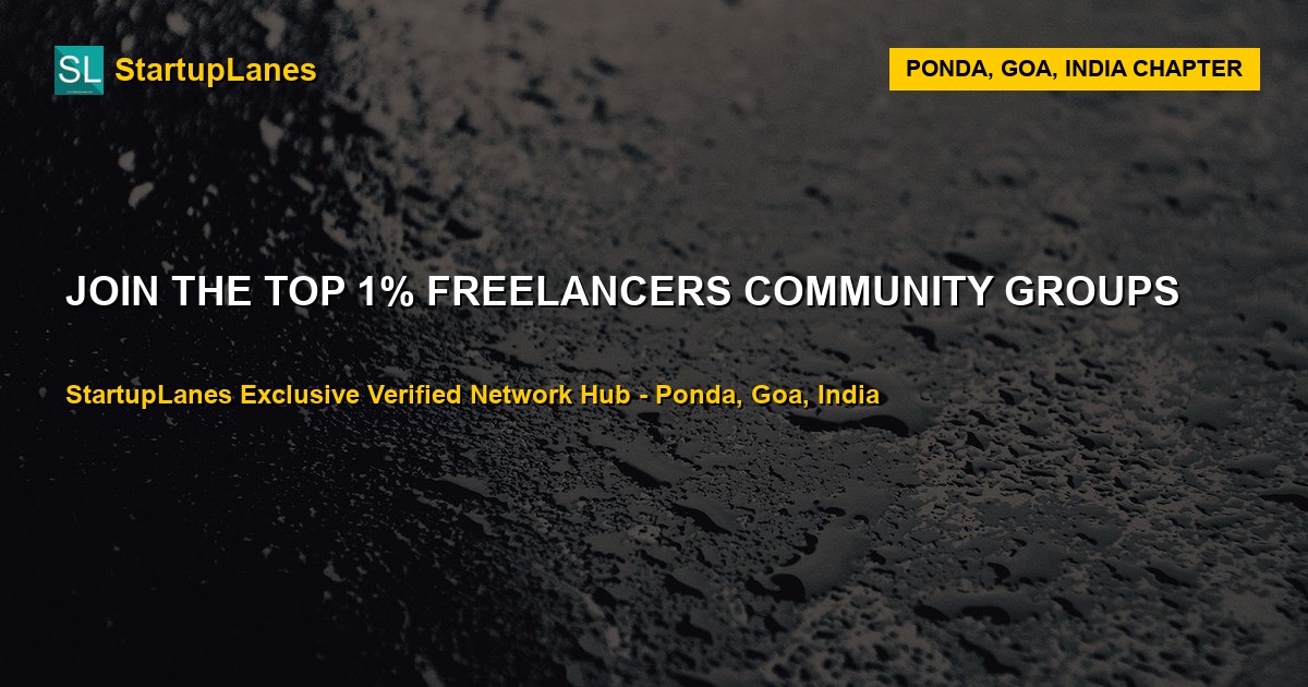 Freelancers WhatsApp Groups in Ponda