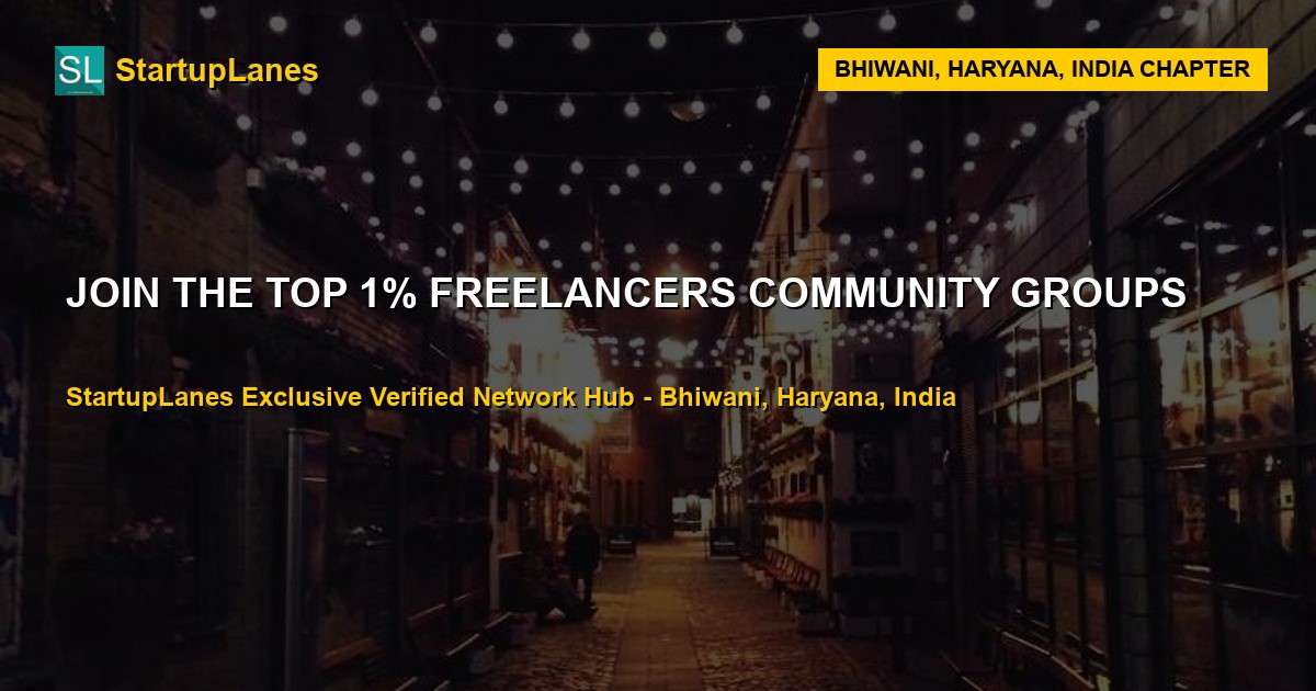 Freelancers WhatsApp Groups in Bhiwani