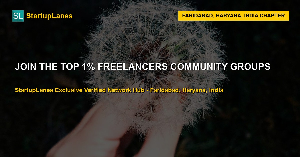 Freelancers WhatsApp Groups in Faridabad
