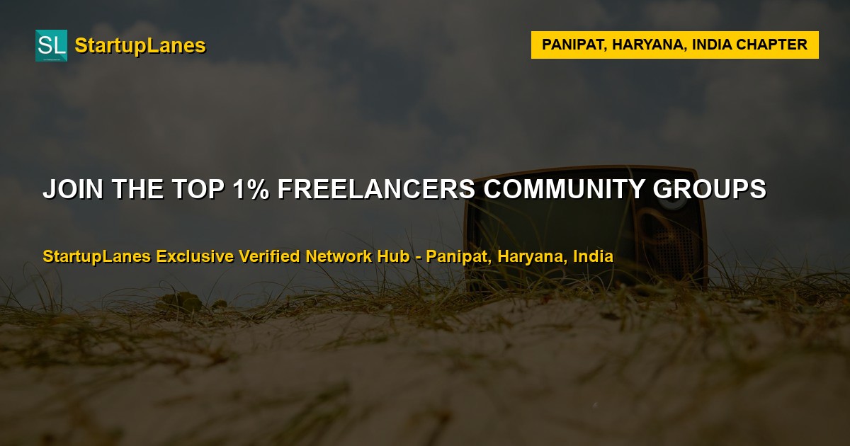 Freelancers WhatsApp Groups in Panipat