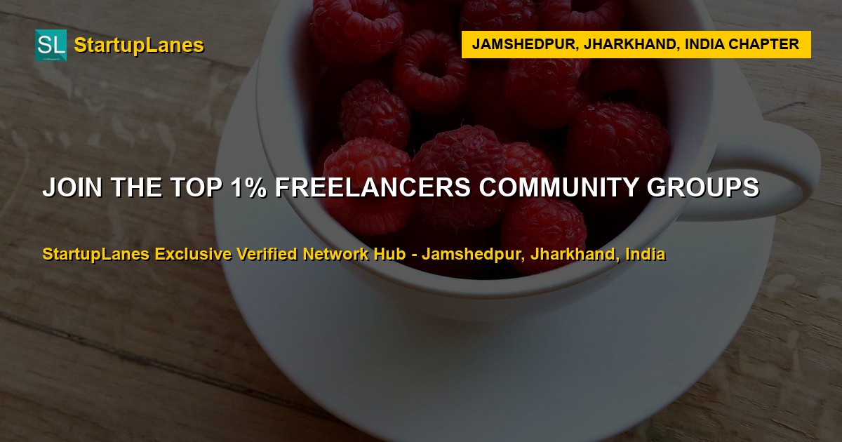 Freelancers WhatsApp Groups in Jamshedpur