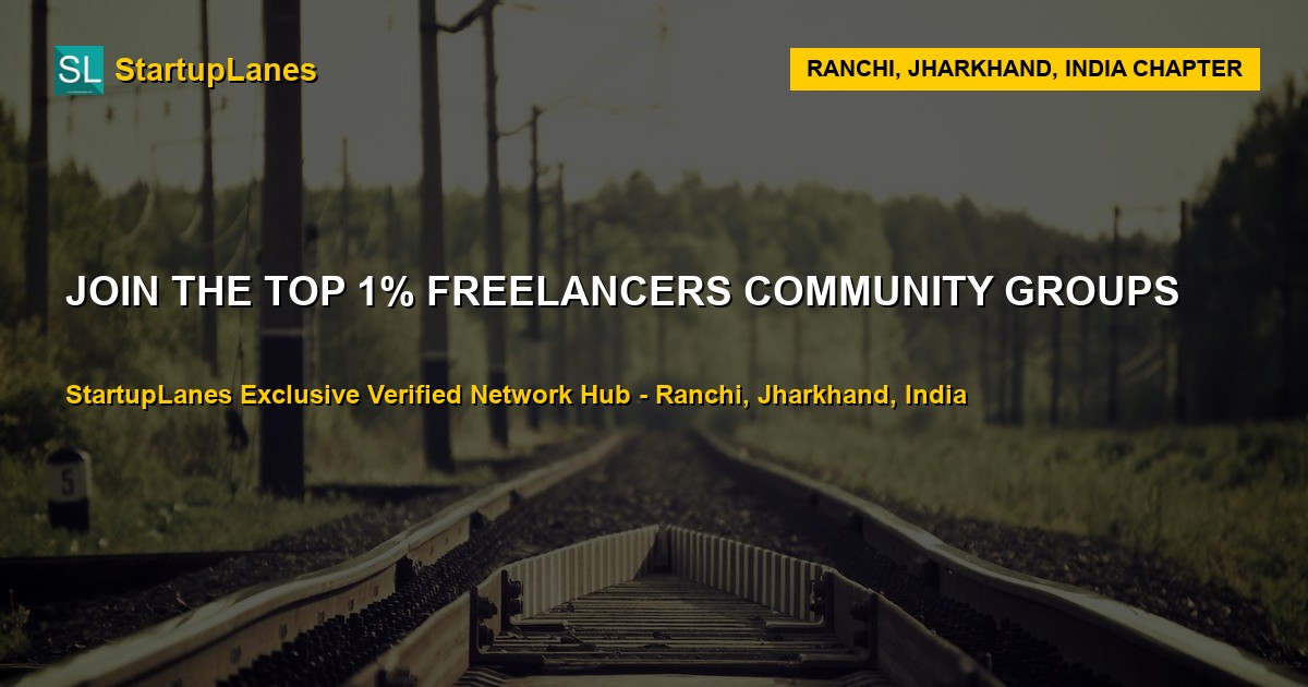 Freelancers WhatsApp Groups in Ranchi